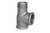 Gängade beslag - Georg-Fischer Tee black for f/m 3/4 - 770134105