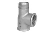 Gängade beslag - +GF+ Tee black for f/m 1/2 - 770134104