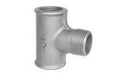 Gängade beslag - +GF+ Tee galvanized for med f 3/4 - 770133205