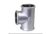 Gängade beslag - Unite Tee galvanized 11/2x11/2x1/2 - 000130628