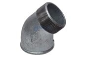 Gängade beslag - Unite Angle galvanized 45° for m 3/4 - 000121406