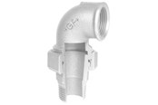 Gängade beslag - +GF+ Union elbow galvanized conical for m 1/2 - 770098204