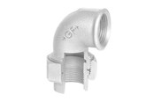 Gängade beslag - +GF+ Union elbow galvanized conical for f 1 - 770096206