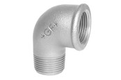 Gängade beslag - Georg-Fischer Elbow 90° galvanized for m 1/2 x 3/8 - 770092216