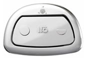 Toaletter, säten, bidé och reservdelar - Ifö Sign flush button with dosing function chrome - Z98303