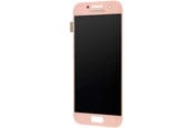 Andra mobiltillbehör - Samsung Front LCD Asm Pink SM-A320 Galaxy A3 - GH97-19732D