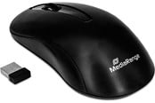 Mus - MediaRange trådlös optisk mus - Svart - Mouse - Optic - 3 knappar - Svart - MROS209