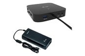 Dockning - I-Tec USB-C Dual Display Docking Station - USB-C/Thunderbolt 3 - 2x DP - 100W - C31DUALDPDOCKPD100W