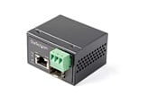 Repeatrar, förstärkare, broar och transceivers - StarTech.com PoE+ Industrial Fiber to Ethernet Media Converter 30W - IMC1GSFP30W