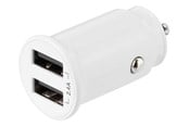 Mobile - Adapters & Chargers - Deltaco USB car charger 2x USB-A 2.4 A total 12 - USB-CAR125