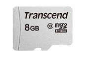 Flashram & USB Flash Drives - Transcend 300S microSD - 20MB/s - 8GB - TS8GUSD300S