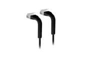 Nätverkskabel - Ubiquiti UniFi Patch Cable Black 3 m - Svart - 3m - U-Cable-Patch-3M-RJ45-BK