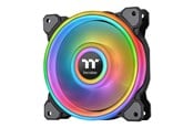 Chassi fläkt - Thermaltake Riing Quad 14 RGB Radiator Fan TT - Chassi fläkt - 140mm - Svart - CL-F089-PL14SW-C