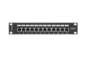 Nätverks tillbehör - Lanberg PPF5-9012-B - patch panel - 1U - 10" - PPF5-9012-B
