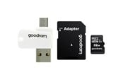 Flashram & USB Flash Drives - GOODRAM microSD/SD + Card Reader M1A4 - 100MB/s - 32GB - M1A4-0320R12
