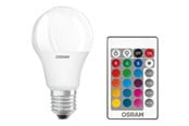 Glödlampor - Osram LED-glödlampa STAR+ RGBW Remote Standard 9W/827 (60W) Frosted Dimmable E27 - 4058075430754