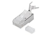 Nätverkskabel - DIGITUS CAT 6A Modular Plug - Silver - AK-219604