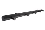 Fästen & gångjärn  - Home>it Smart knopplist i ek - 5 knoppar - svart - 12226