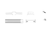 Väggfäste, AV-Möbel - Yealink VESA mount for MVC400/A20/UVC40/A30 - Max - recommended for - VCS-TVMount2