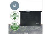 Arkivering & Förvaring - Leitz Alpha® Recycle Hängmapp i kartong, Svart - 19210095