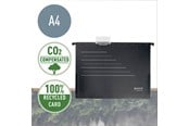 Arkivering & Förvaring - Leitz Alpha® Recycle Hängmapp i kartong, Svart - 19220095