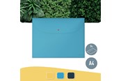 Fickor, Omslag & Register - Leitz  Cosy Sekretessficka med 2 fickor Blå - 47090061