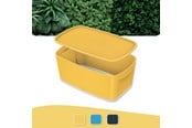 Arkivering & Förvaring - Leitz MyBox Cosy Small med lock, Förvaringslåda Gul - 52630019