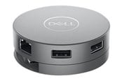 Dockning - Dell Mobile Adapter DA310 - USB-C - 7-Port - 1GBE - DELL-DA310