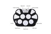 Musikinstrument & DJ-utrustning  - Mikamax Roll Up Elektroniskt Trumset – Portabelt Digitalt Drum Kit med 9 Pads & Pedaler - 04796