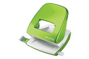 Hålslag- & Häftmaskiner - Leitz Hålslag  WOW 5008 Metall 2-hål (EU) / 30ark Grön - 50081054