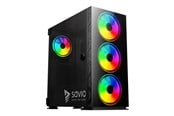 Chassi - Savio Prime X1 ARGB - MDT - extended ATX - Chassi - Tower - Svart - SAVGC-PRIMEX1