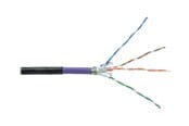 Nätverkskabel - DIGITUS bulk cable - 1000 m - black RAL 9005 - Svart - 1000m - DK-1741-VH-10-OD