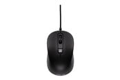 Mus - ASUS MU101C Blue Ray Silent - Mouse - Optic - 3 knappar - Svart - 90XB05RN-BMU000