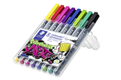 Skriv- och ritverktyg - Staedtler Universal pen Lumocolor perm F 8pcs - 318 WP8-1