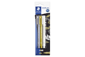Skriv- och ritverktyg - Staedtler Metal.pen gold.silver& white pen BC - 8323-S BK3