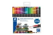 Hobby Tillbehör - Staedtler Double-ended perm. Pens 36 pcs - 3187 TB36 02
