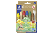 Hobby Tillbehör - Staedtler Wax crayon Noris junior 6pcs box - 224 C6