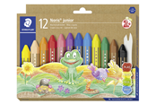 Skriv- och ritverktyg - Staedtler Wax crayon Noris junior 12pcs box - 224 C12