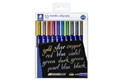 Hobby Tillbehör - Staedtler Marker metal.calligraphy 10 pcs set - 8325 TB10