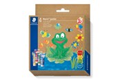 Hobby Tillbehör - Staedtler ®Noris fingerfärger – 4 x 75 ml. - 8814