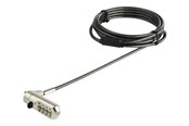 Systemtillbehör - StarTech.com 6ft Laptop Cable Lock for Nano Slot Computer/Tablet/Device- Anti-Theft 4 Digit Combination Security Lock - Vinyl Coated Steel (LTLOCKNANO) - LTLOCKNANO