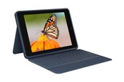 Tangentbord - Logitech Rugged Combo 3 - German - classic blue - Tastatur & Folio set - Blå - 920-009656