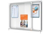 Konferens & Presentation - Nobo Premium Plus Låsbar Magnetisk Anslagstavla 8xA4 - 1902569