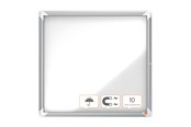 Konferens & Presentation - Nobo Premium Plus Utomhus Låsbar Magnetisk Anslagstavla 6xA4 - 1902578