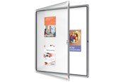 Konferens & Presentation - Nobo Premium Plus Utomhus Låsbar Magnetisk Anslagstavla 12xA4 - 1902581