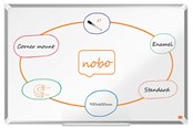 Konferens & Presentation - Nobo Premium Plus Emaljerad Magnetisk Whiteboard 90x60 cm - 1915144