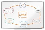Konferens & Presentation - Nobo Premium Plus Stål Magnetisk Whiteboard 90x60 cm - 1915155