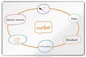 Konferens & Presentation - Nobo Premium Plus Stål Magnetisk Whiteboard 150x100 cm - 1915158