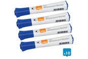 Konferens & Presentation - Nobo Glide Whiteboard Penna Kulspets 10/Fp Blå - 1915265