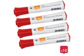 Konferens & Presentation - Nobo Glide Whiteboard Penna Kulspets 10/Fp Röd - 1915266